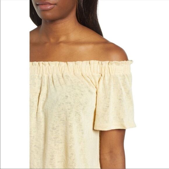 NWT Bobeau Nordstrom Carlee Off Shoulder Top Large - Picture 4 of 16